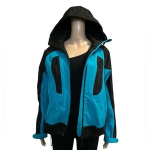 Icewear Iceland Women's Softshell Jacket - Teal & Black